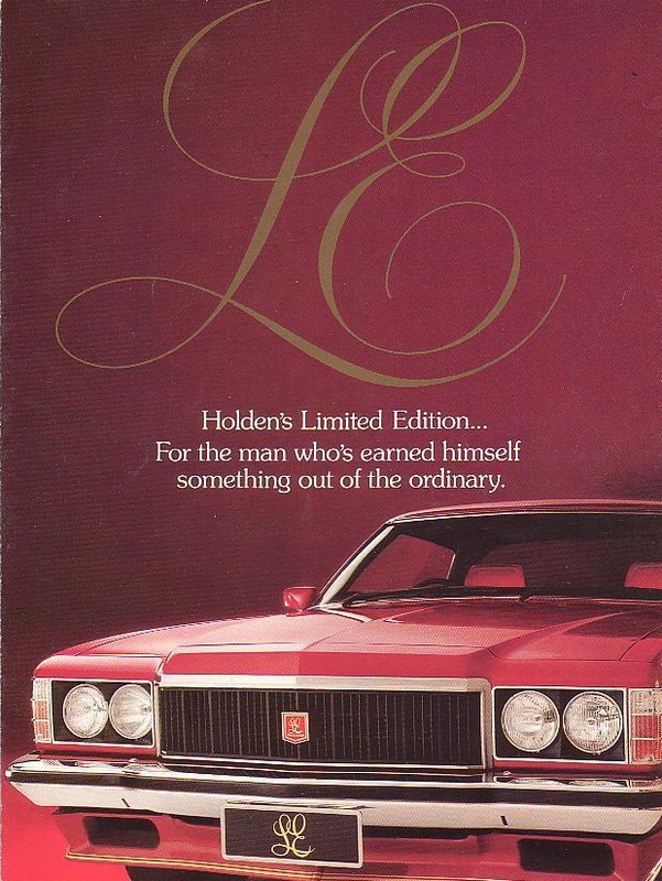 1975 HOLDEN HJ MONARO GTS 308 2 DOOR A3 AD POSTER SALES BROCHURE ADVERTISEMENT 